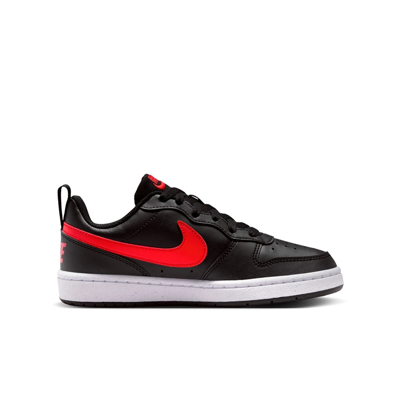 ZAPATILLAS NIÑO NIKE URBANO NEGRO COURT BOROUGH LOW RECRAFT - 1