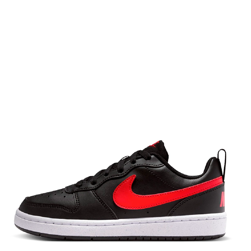 ZAPATILLAS NIÑO NIKE URBANO NEGRO COURT BOROUGH LOW RECRAFT - 2