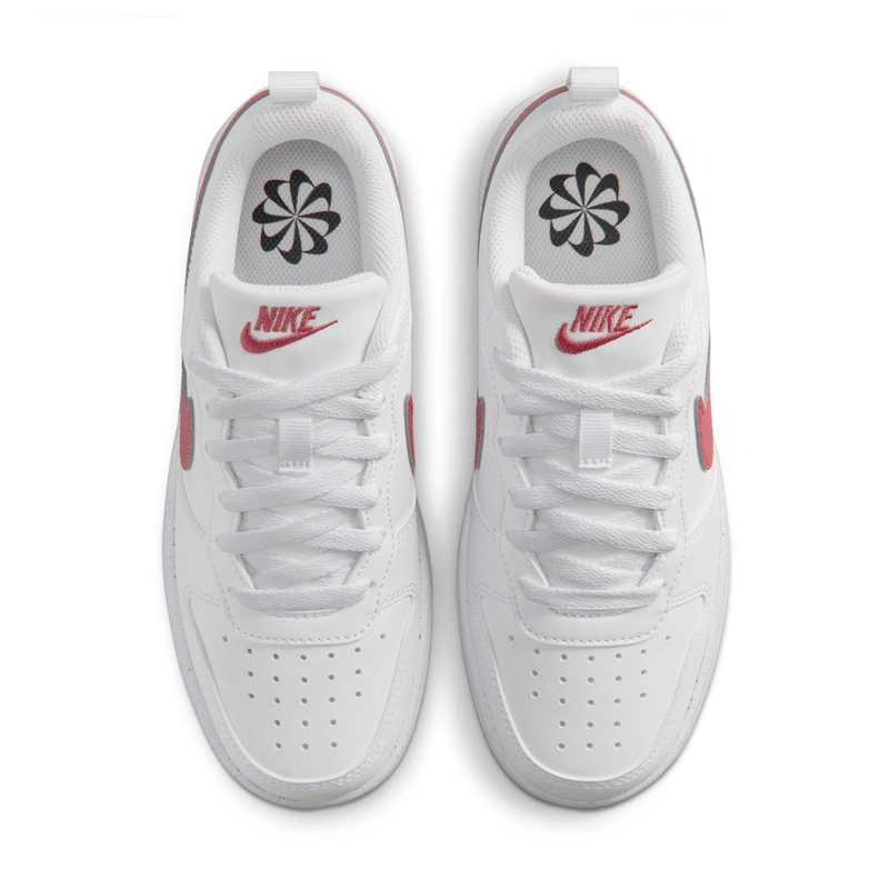 ZAPATILLAS NIÑO NIKE URBANO BLANCO COURT BOROUGH LOW RECRAFT - 4