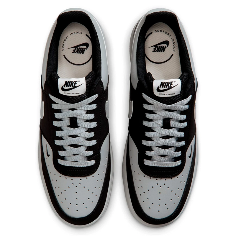 ZAPATILLAS HOMBRE NIKE URBANO GRIS COURT VISION LOW - 4