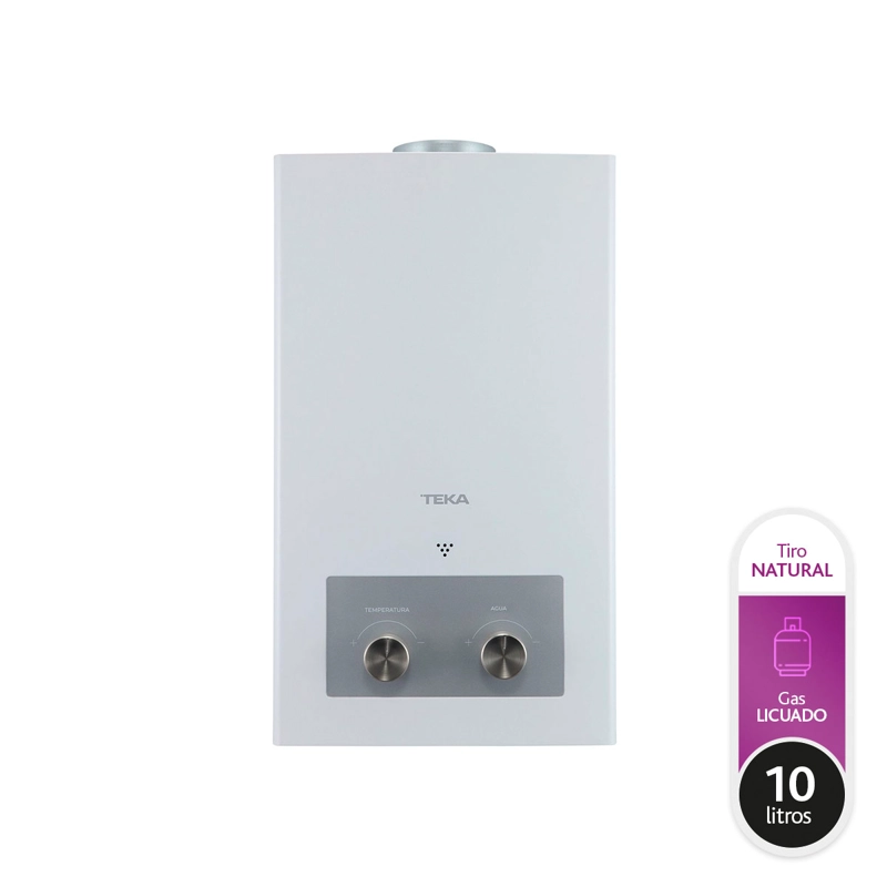 CALEFONT GAS LICUADO 10L TEKA CGTN-10L 5RWV - 1