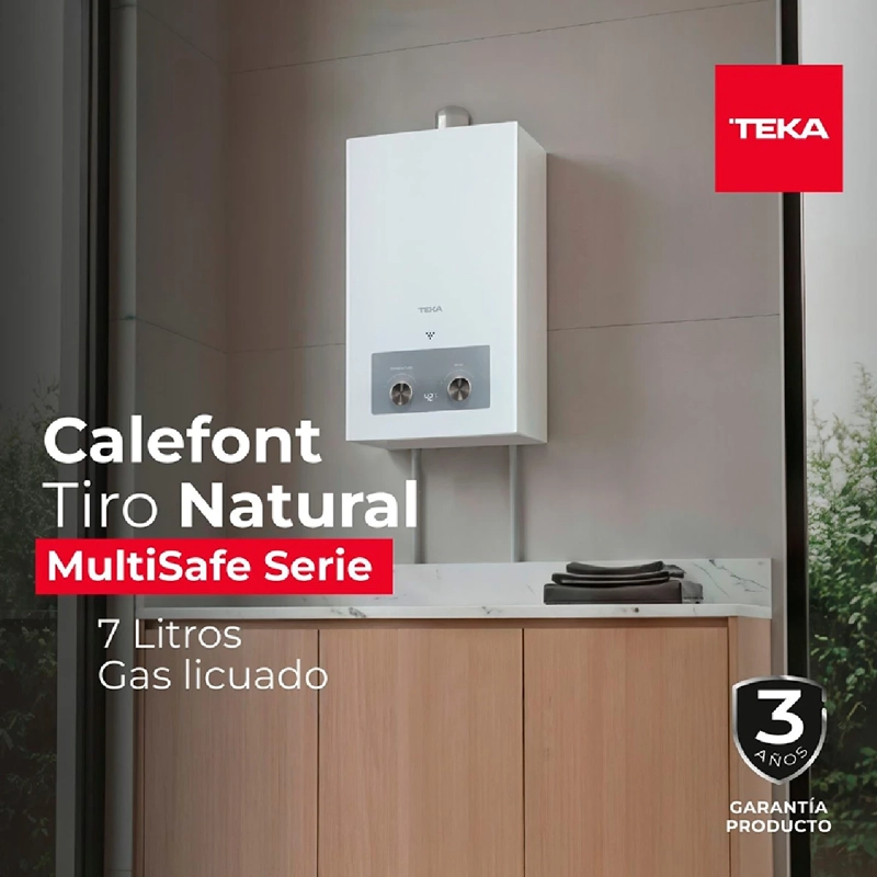 CALEFONT GAS LICUADO 7L TEKA CGTN 07L 5RWV - 8