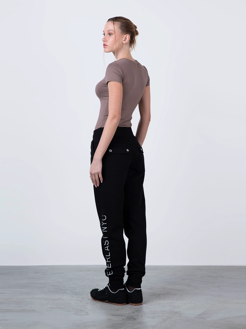 PANTALON BUZO MUJER EVERLAST ALGODÓN JOGGER STRONG - 3