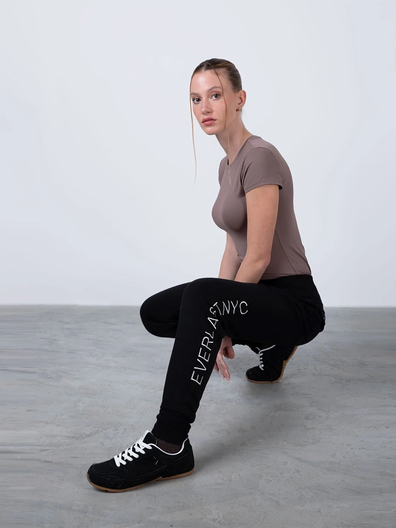 PANTALON BUZO MUJER EVERLAST ALGODÓN JOGGER STRONG - 5