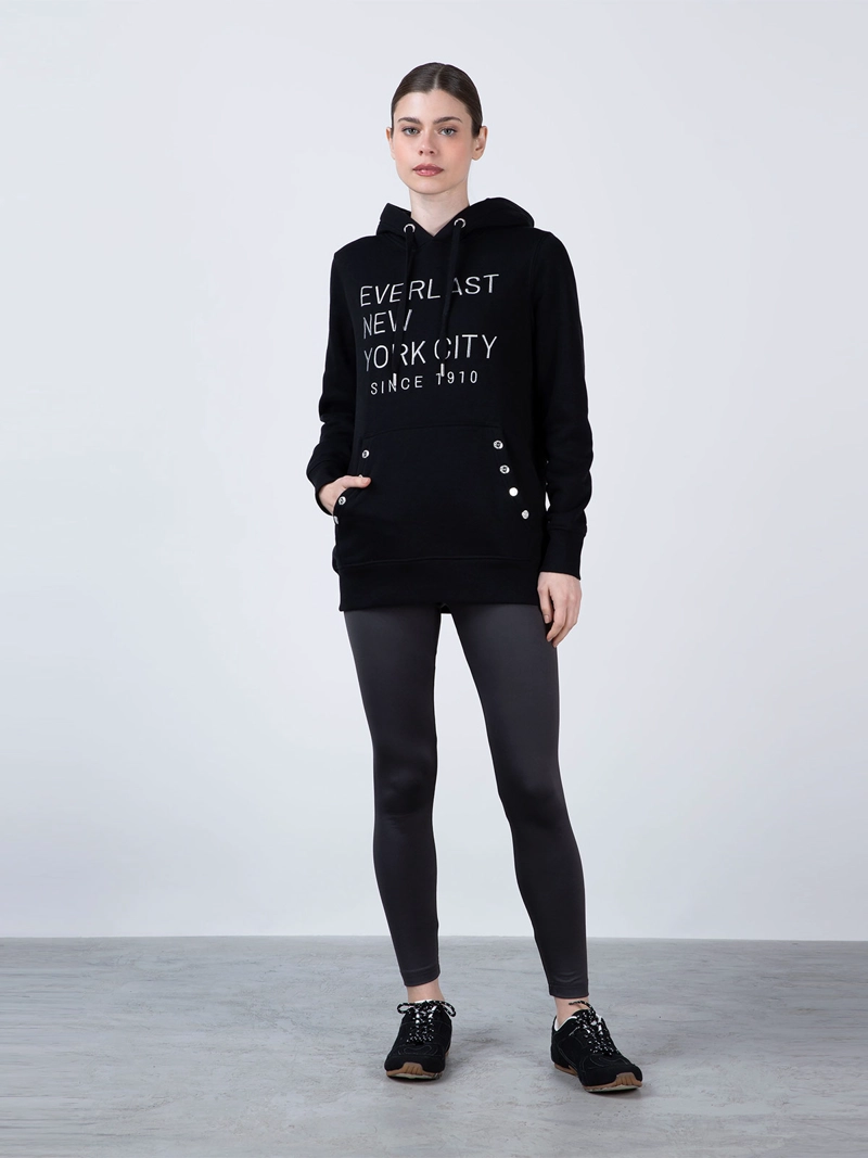 POLERÓN MUJER EVERLAST ALGODÓN HOOD STRONG - 2
