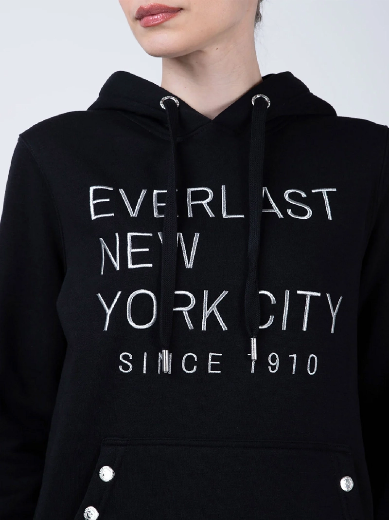 POLERÓN MUJER EVERLAST ALGODÓN HOOD STRONG - 4