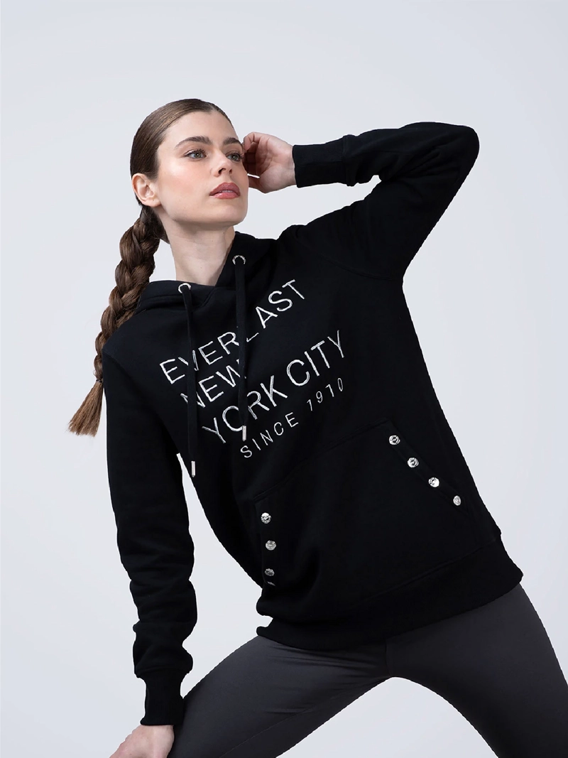 POLERÓN MUJER EVERLAST ALGODÓN HOOD STRONG - 5