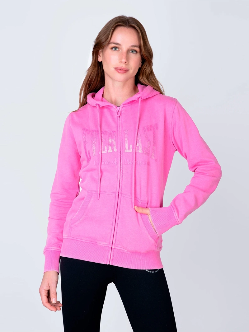 CHAQUETA MUJER EVERLAST ALGODÓN CON CAPUCHA