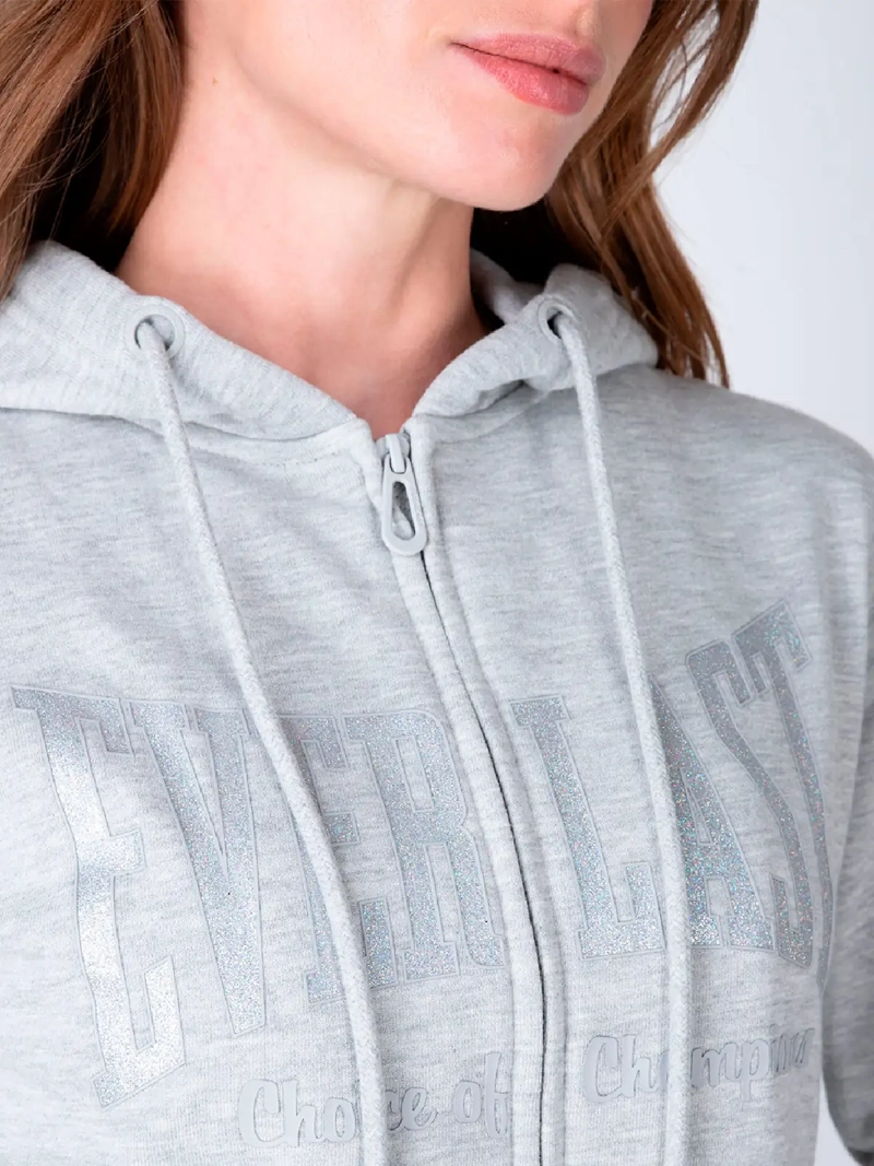 CHAQUETA MUJER EVERLAST ALGODÓN CON CAPUCHA - 4