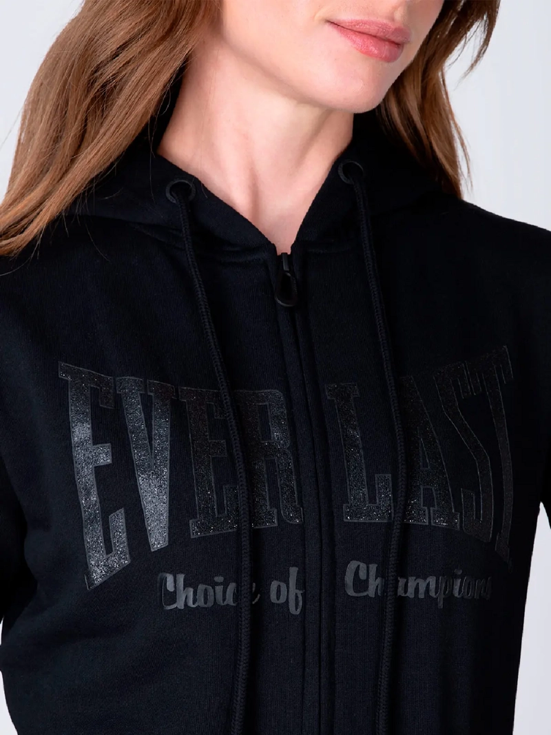 CHAQUETA MUJER EVERLAST ALGODÓN CON CAPUCHA - 4
