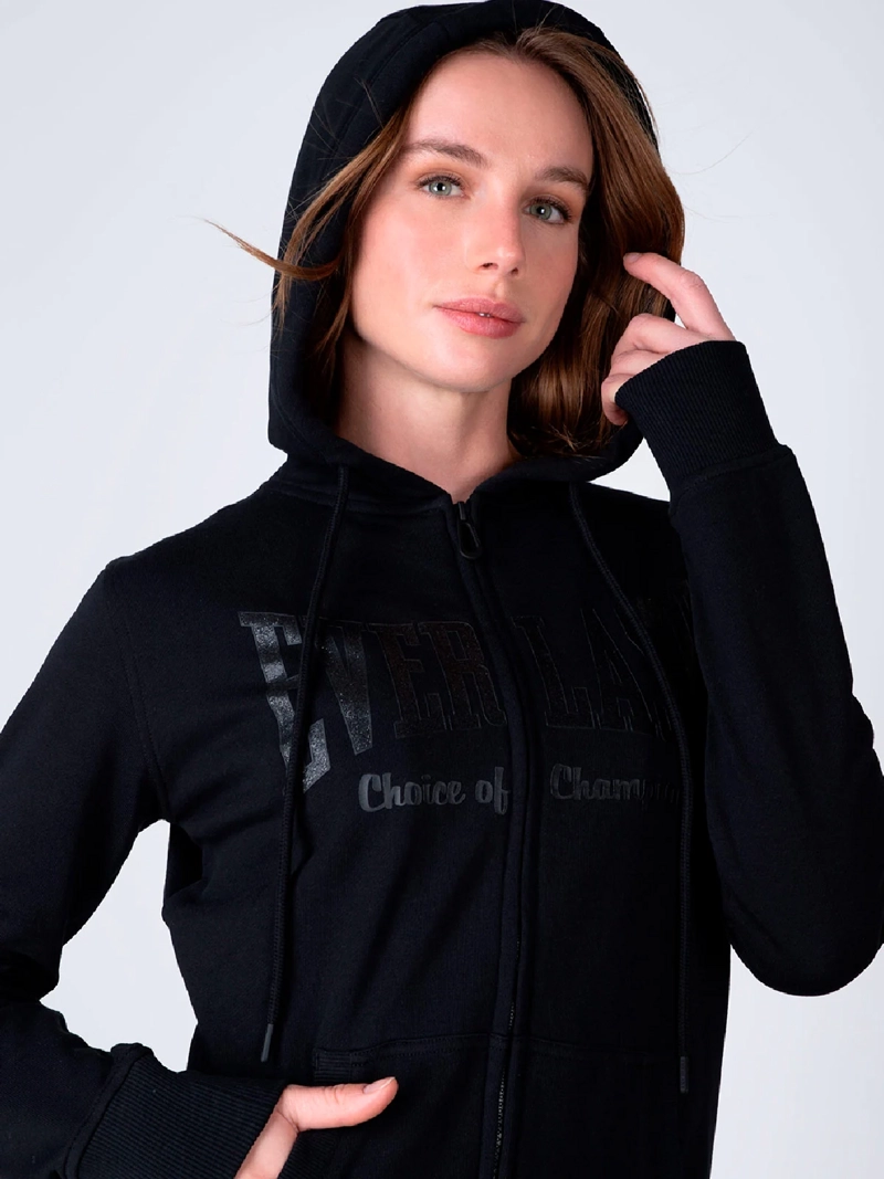 CHAQUETA MUJER EVERLAST ALGODÓN CON CAPUCHA - 5