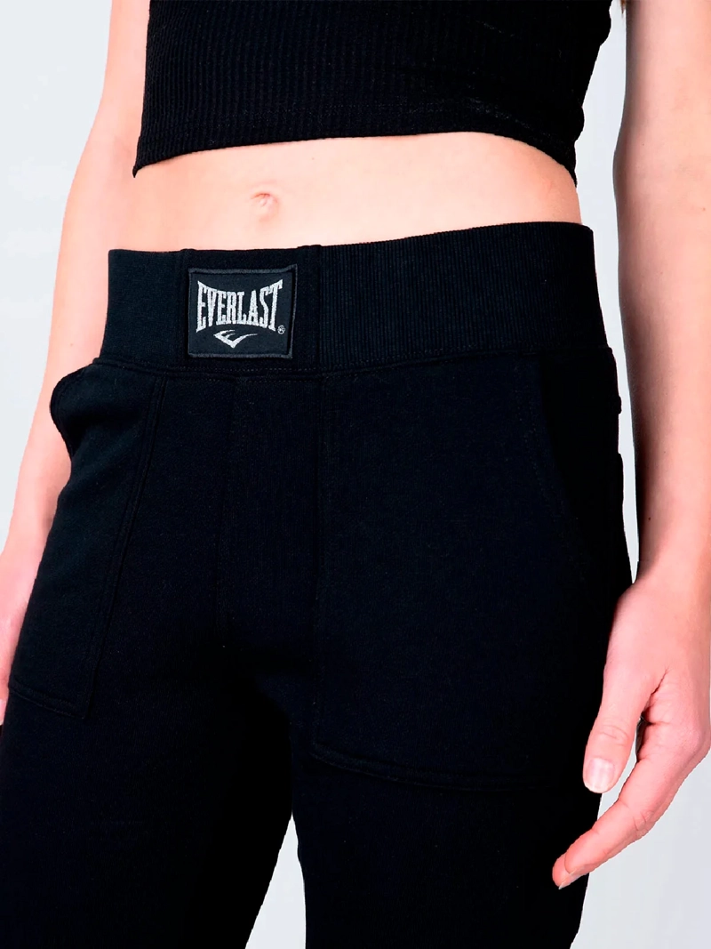 PANTALÓN BUZO MUJER EVERLAST JOGGER ALGODÓN - 4