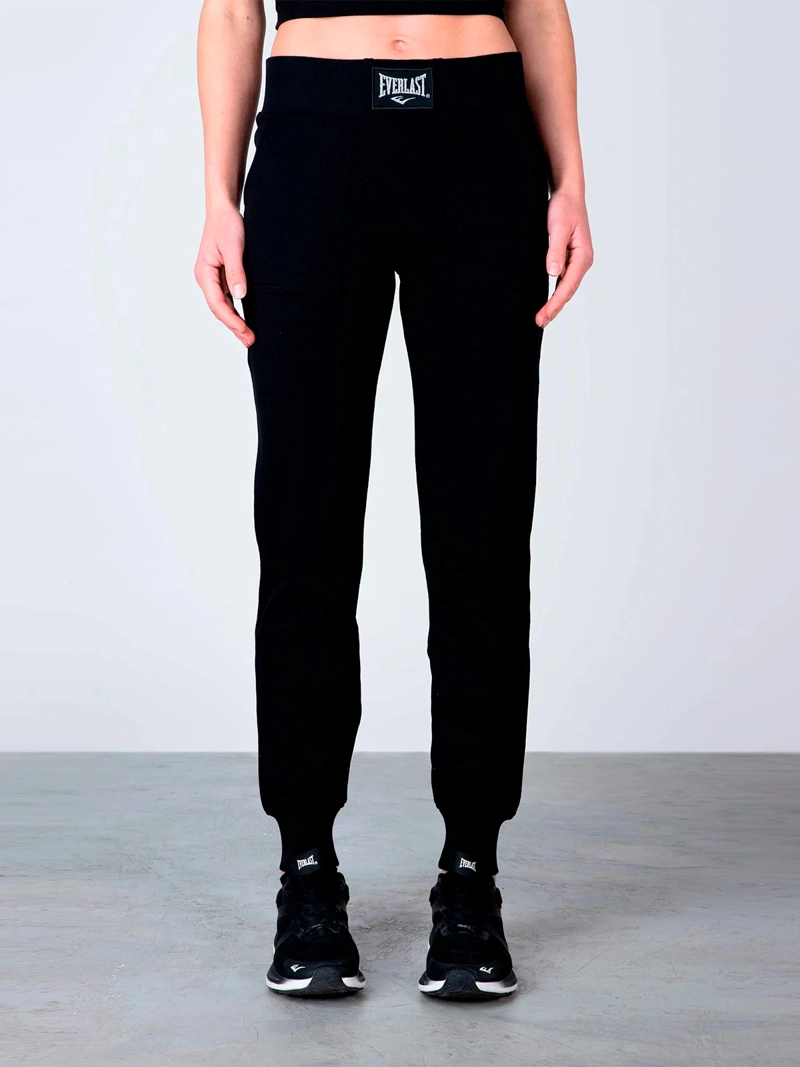 PANTALÓN BUZO MUJER EVERLAST JOGGER ALGODÓN