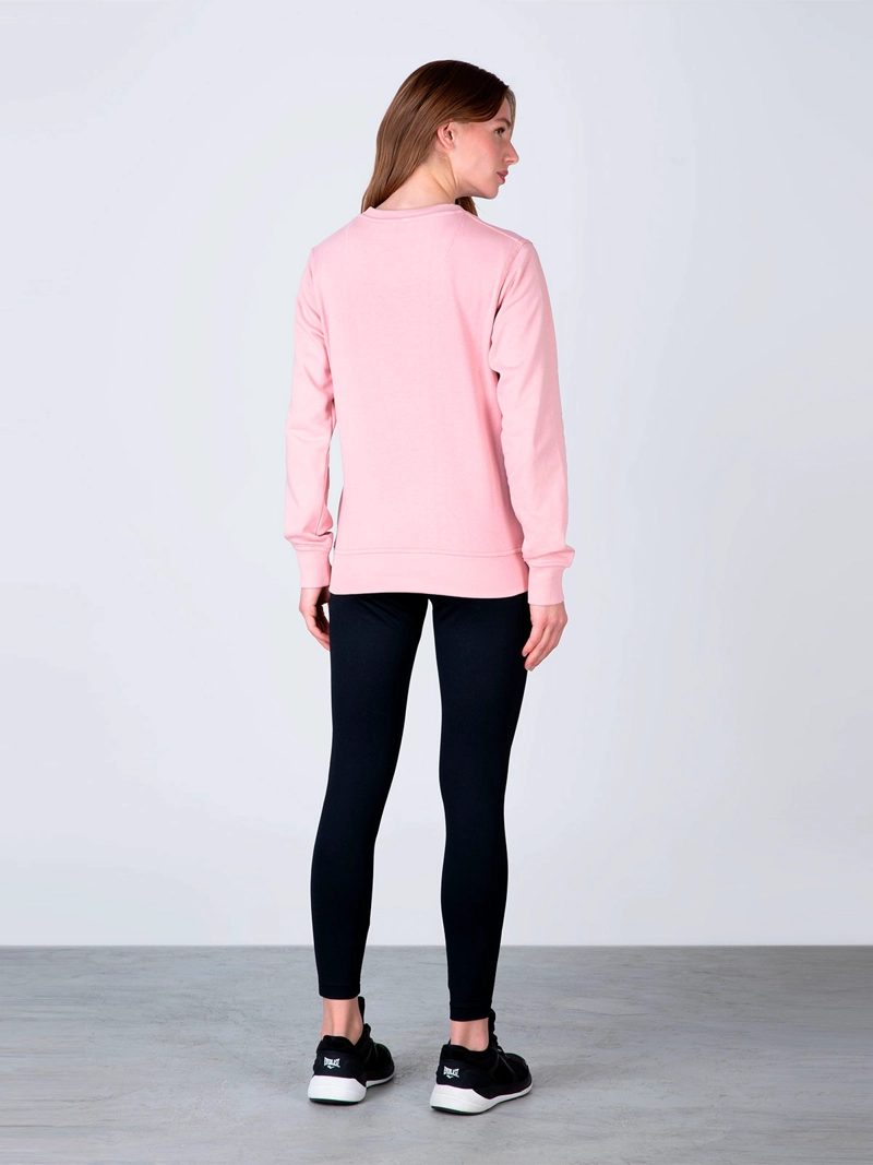 POLERON MUJER EVERLAST CUELLO REDONDO ALGODÓN - 3