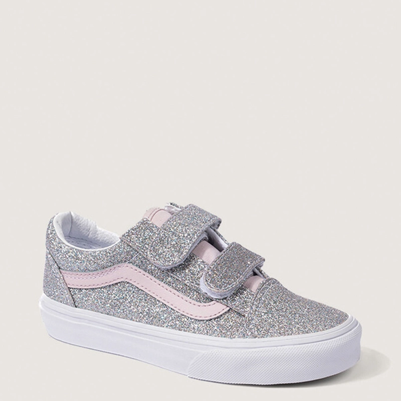 ZAPATILLAS NIÑO VANS URBANAS PLATEADO OLD SKOOL V - 2
