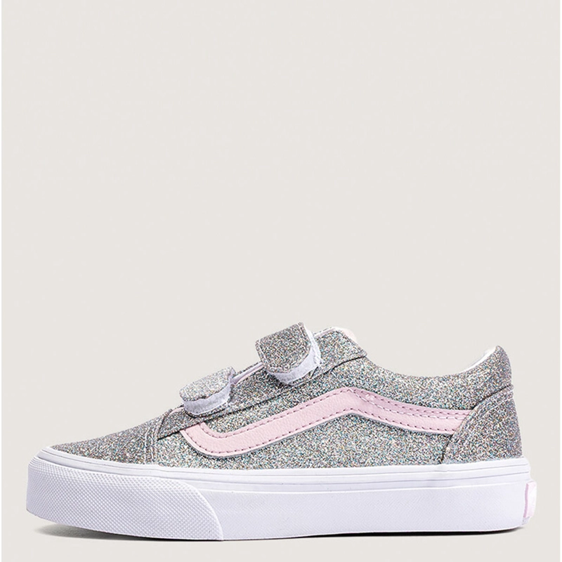 ZAPATILLAS NIÑO VANS URBANAS PLATEADO OLD SKOOL V - 3