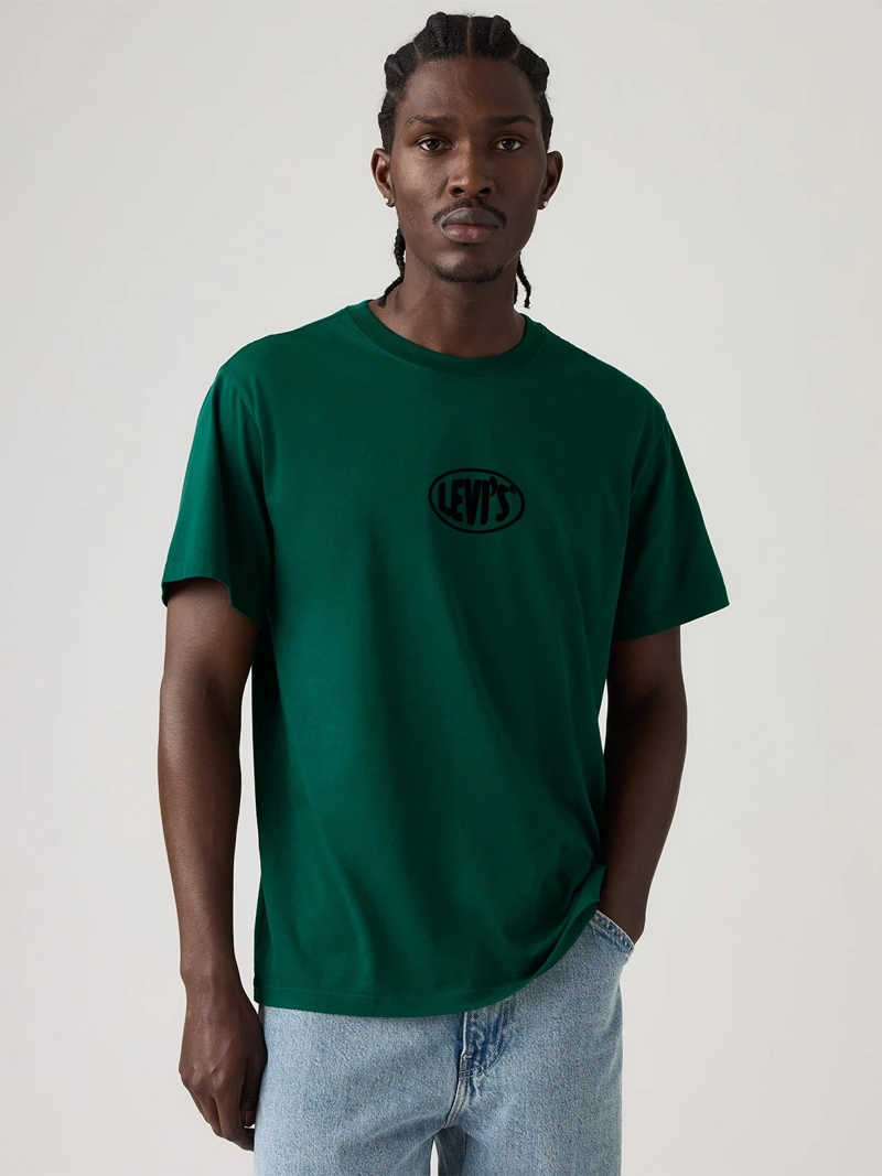 POLERA HOMBRE LEVIS ALGODÓN RELAXED FIT - 1