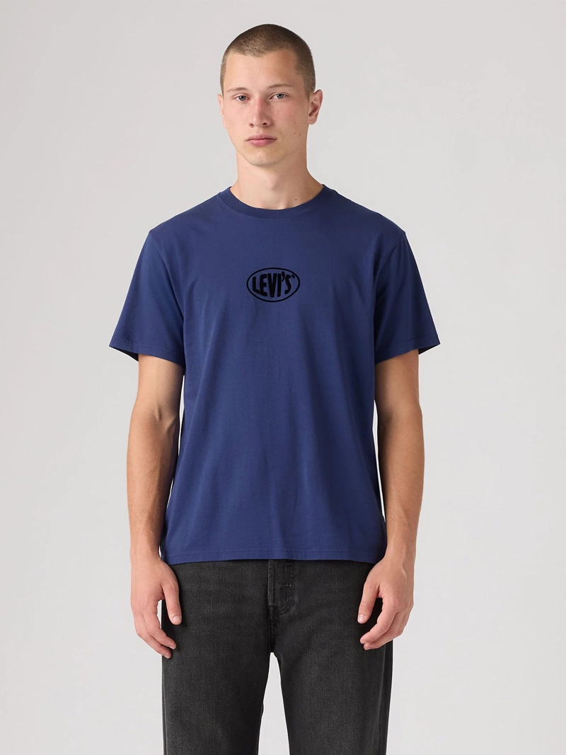 POLERA HOMBRE LEVIS ALGODÓN RELAXED FIT - 1