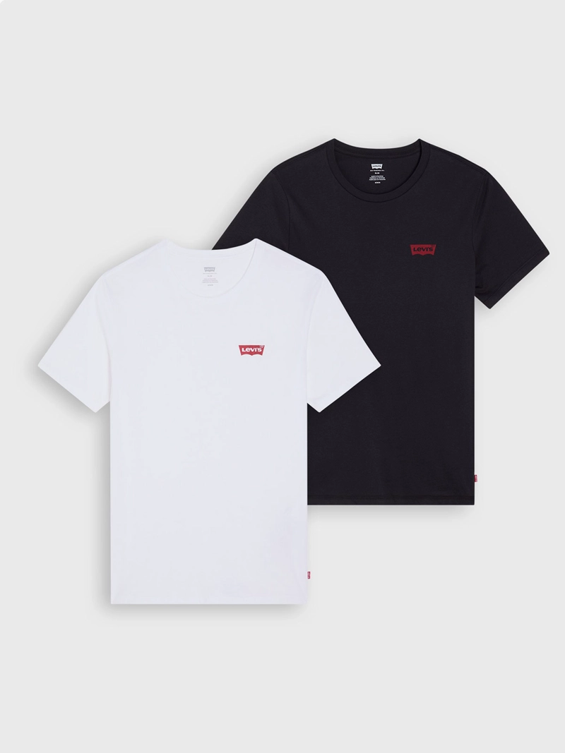 POLERA HOMBRE LEVIS PACK X2 ALGODÓN