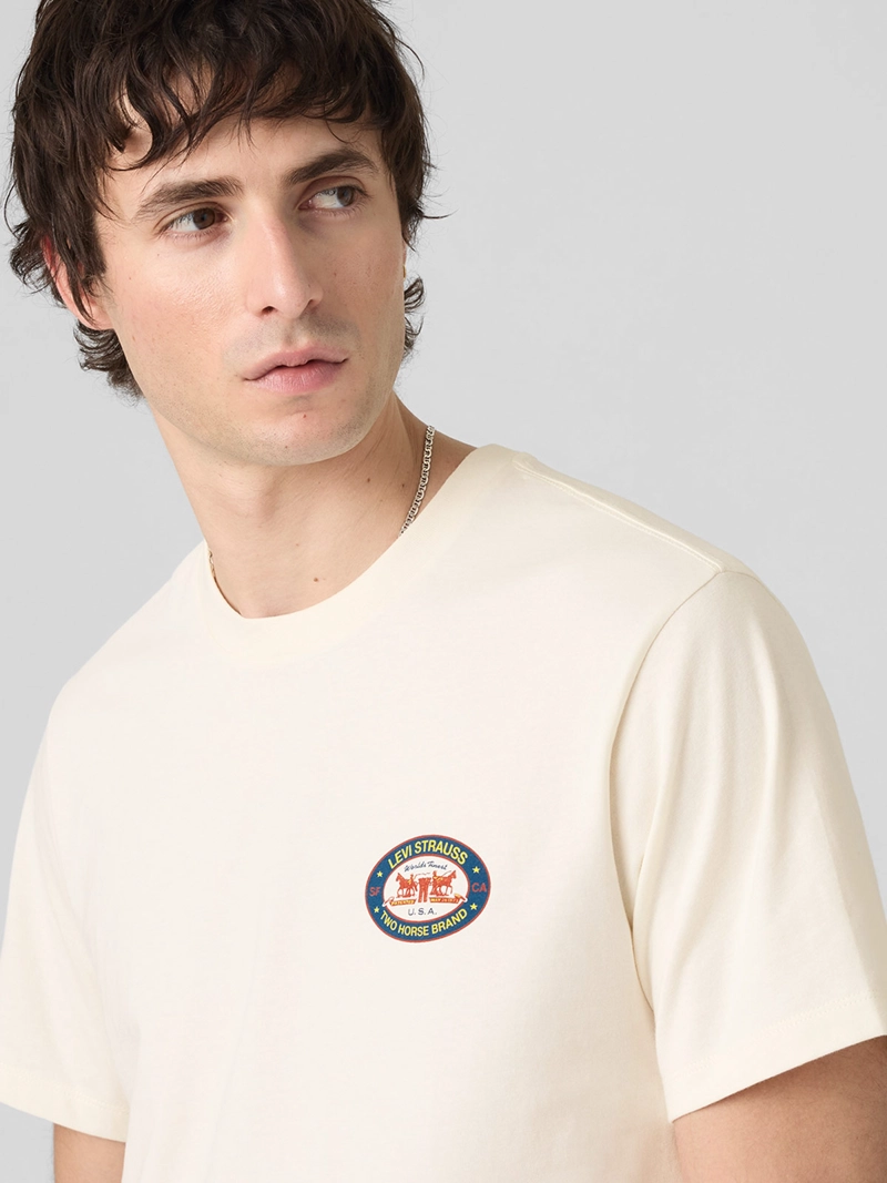 POLERA HOMBRE LEVIS ALGODÓN LOGO - 4