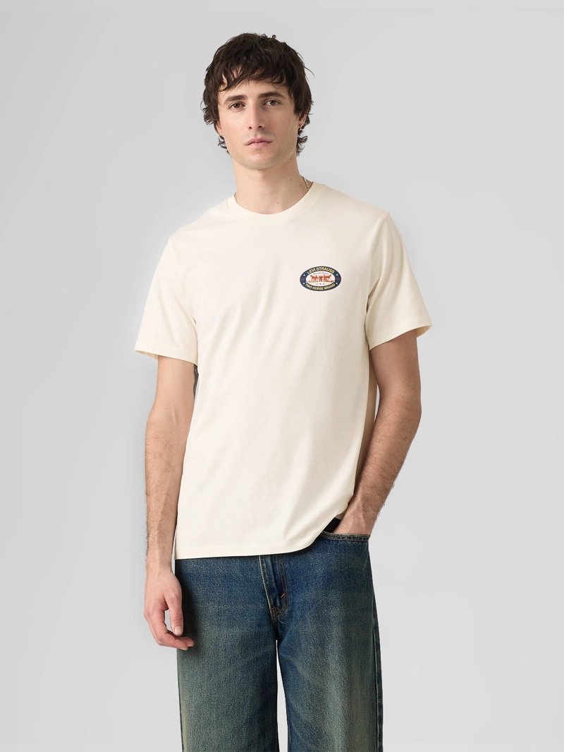 POLERA HOMBRE LEVIS ALGODÓN LOGO
