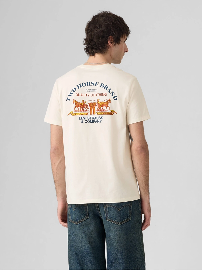 POLERA HOMBRE LEVIS ALGODÓN LOGO - 2