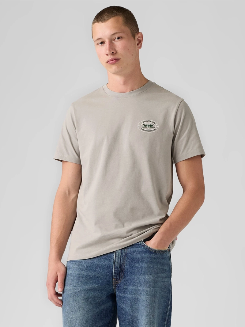 POLERA HOMBRE LEVIS ALGODÓN LOGO - 1