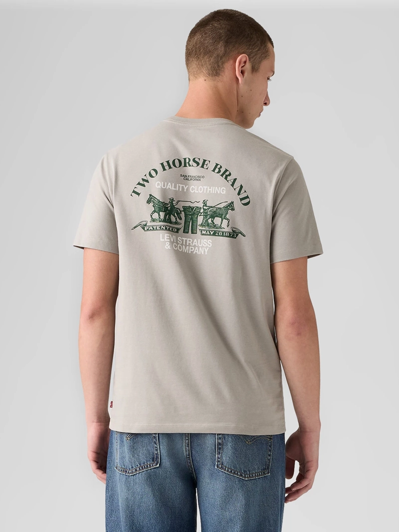 POLERA HOMBRE LEVIS ALGODÓN LOGO - 2