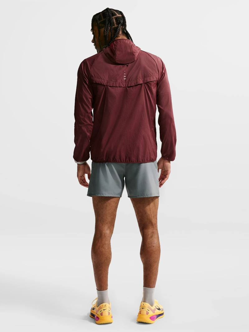 SHORT RUNNING HOMBRE NIKE MILER GRIS - 2