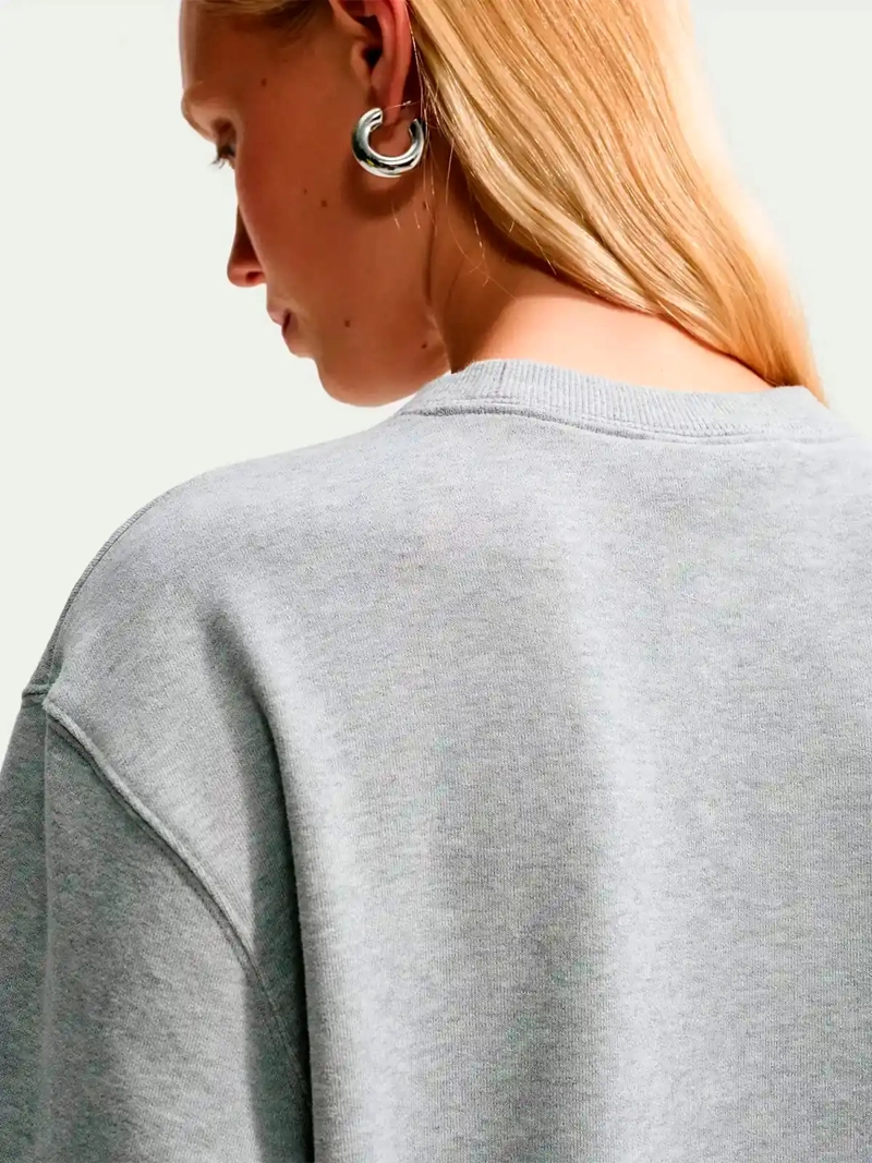 POLERON MUJER NIKE ALGODÓN CUELLO REDONDO - 2