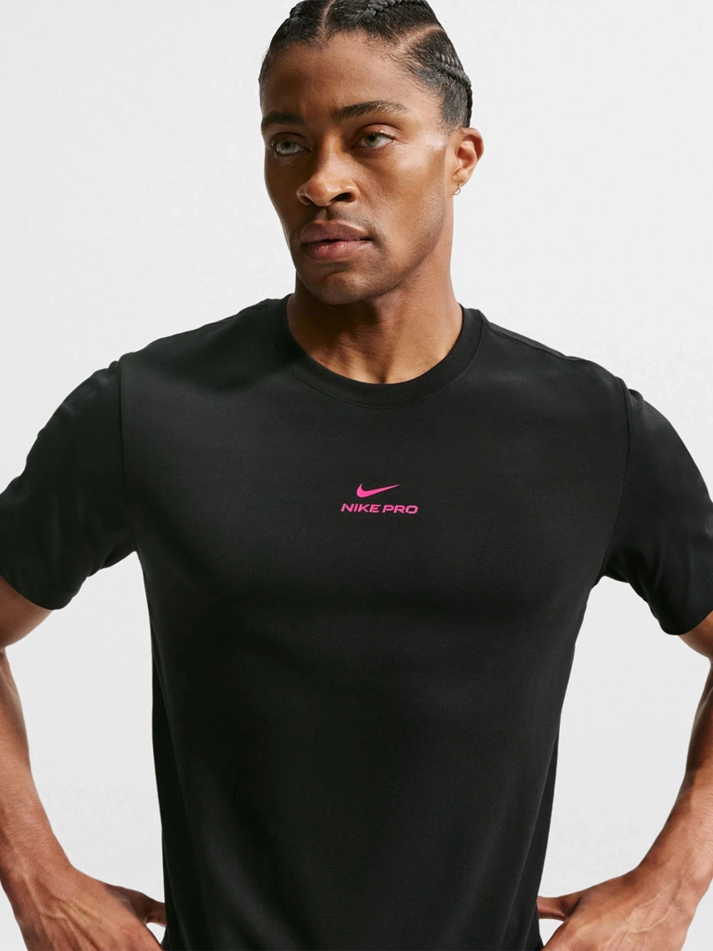 POLERA ENTRENAMIENTO HOMBRE NIKE PRO NEGRO - 1
