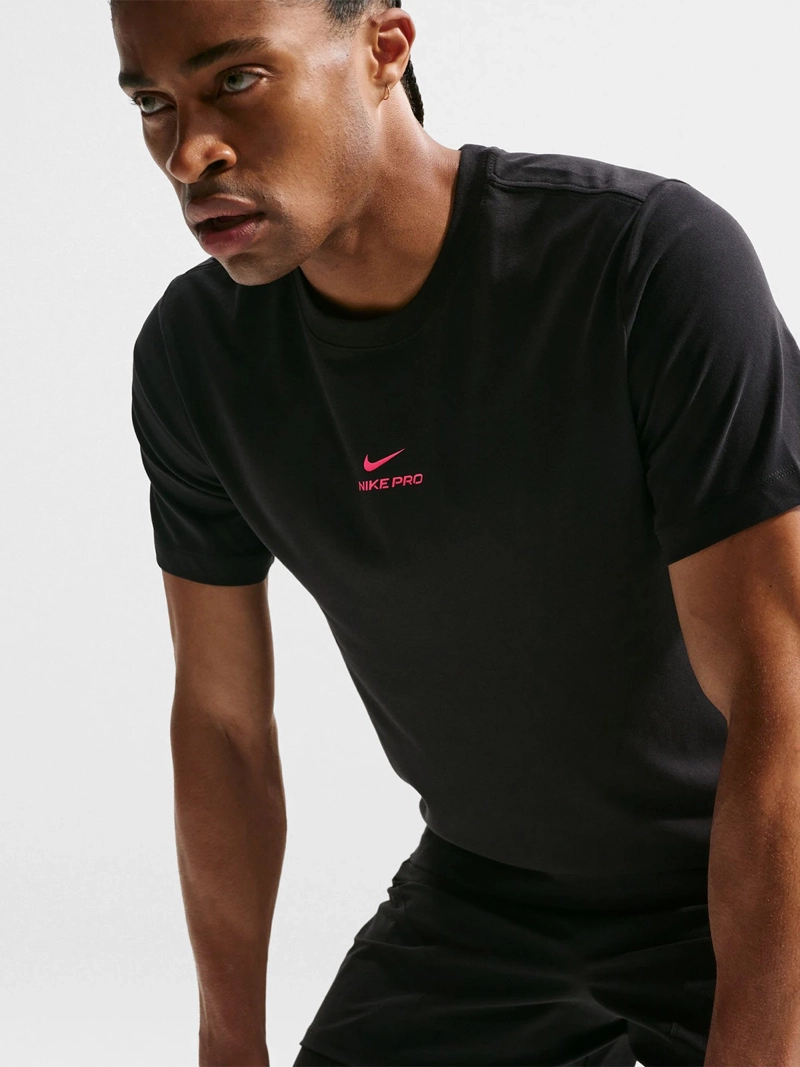 POLERA ENTRENAMIENTO HOMBRE NIKE PRO NEGRO - 2