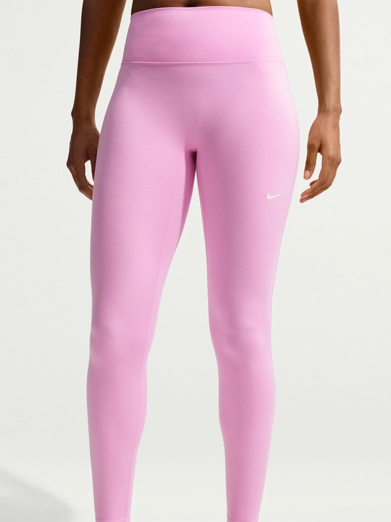 CALZA ENTRENAMIENTO MUJER NIKE ONE SEAMLESS FRONT ROSADO - 4