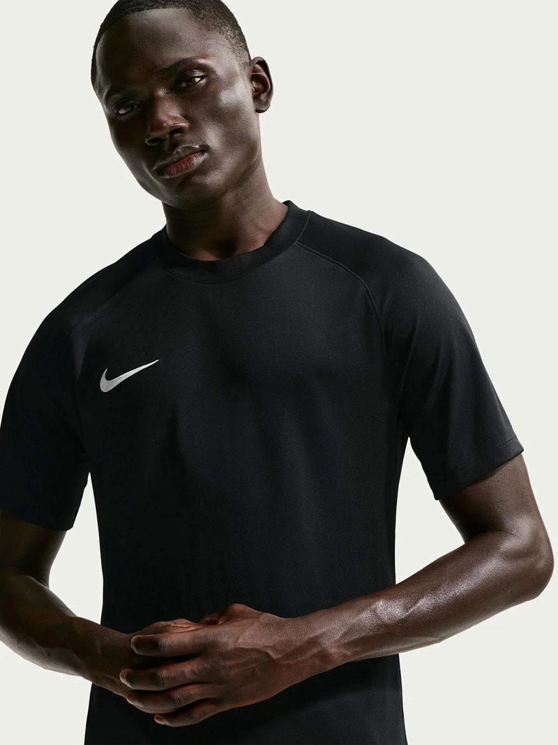 POLERA DE FÚTBOL HOMBRE NIKE PARK VIII NEGRO - 1