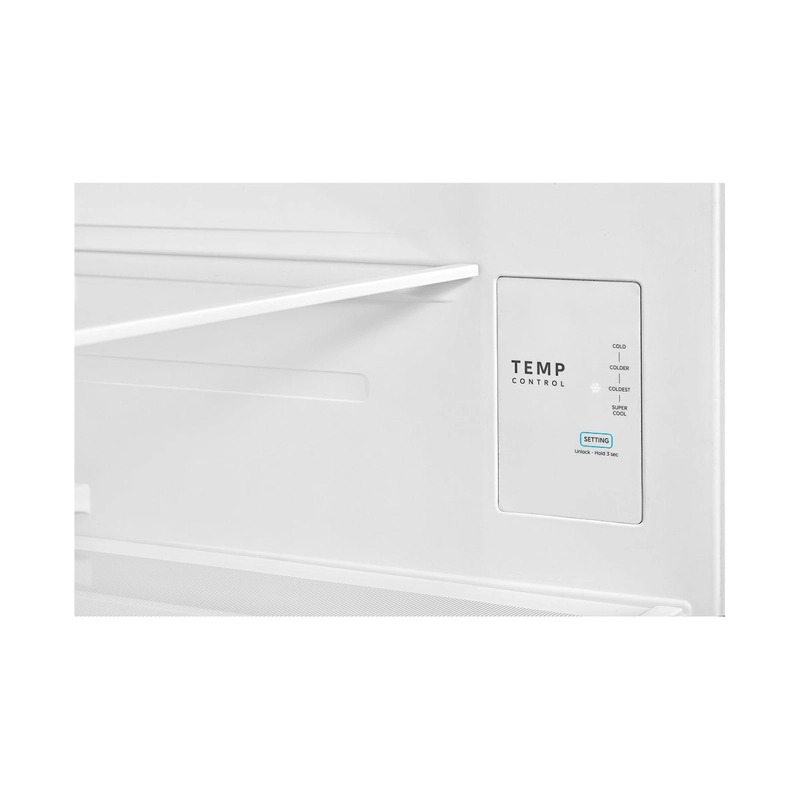 REFRIGERADOR BOTTOM FREEZER MIDEA MDRB457FGE50 330L NO FROST PLATA - 6