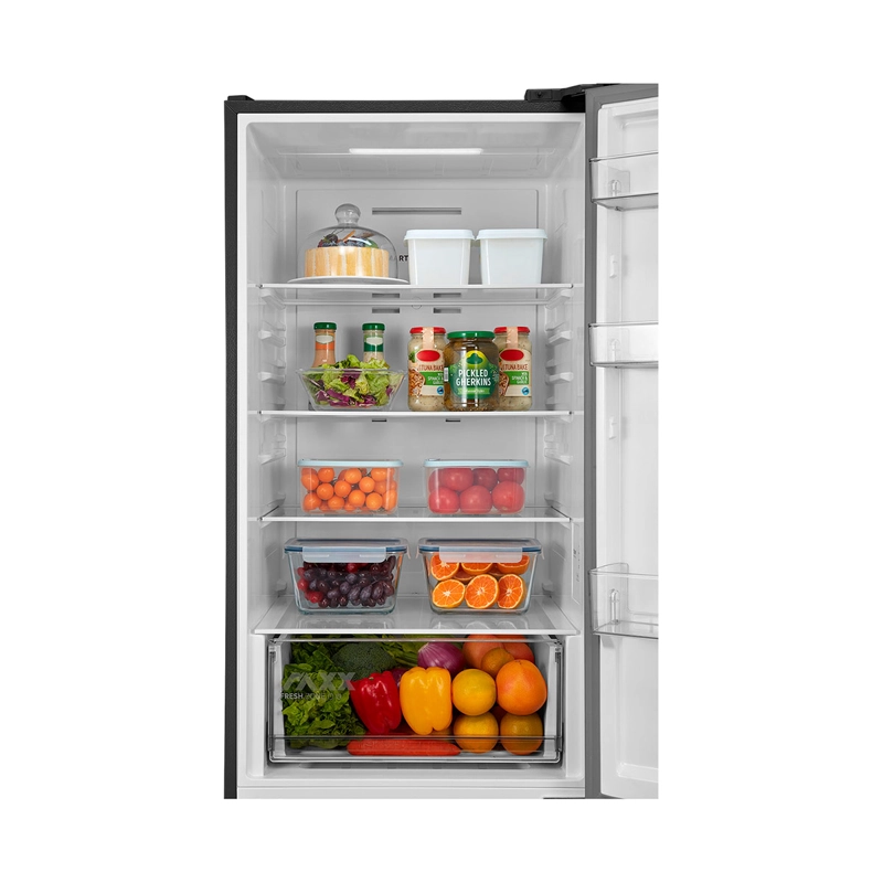 REFRIGERADOR BOTTOM FREEZER MIDEA MDRB457FGE50 330L NO FROST PLATA - 8