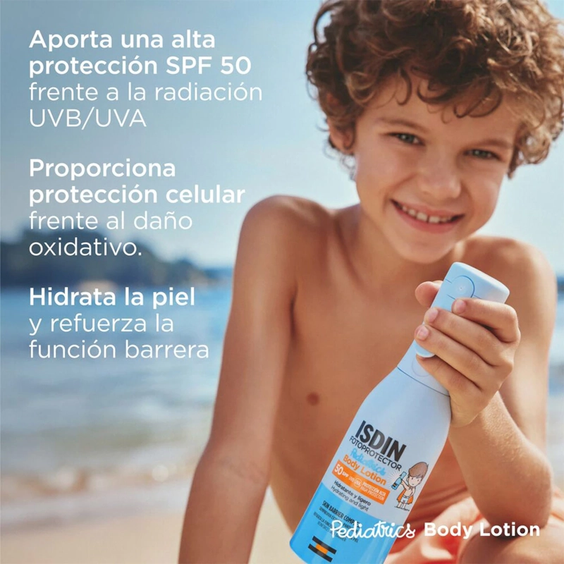 PROTECTOR SOLAR INFANTIL ISDIN PEDIATRICS SPF50 250ML - 2