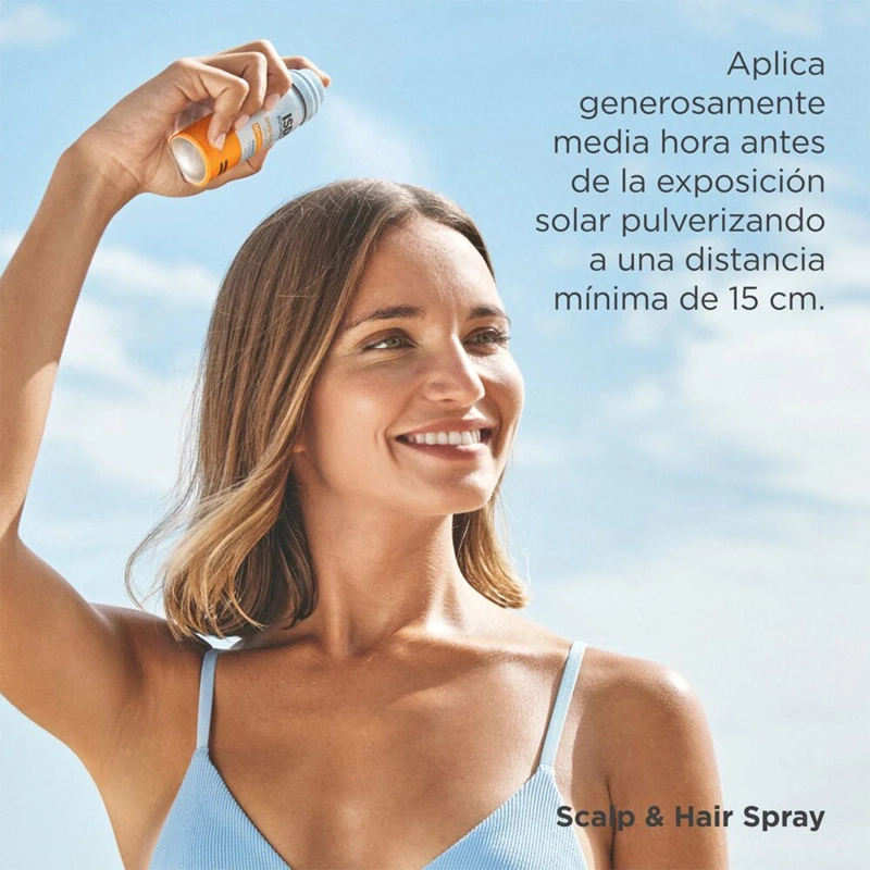 PROTECTOR SOLAR CUERO CABELLUDO ISDIN SCALP&HAIR SPF50 50ML - 7