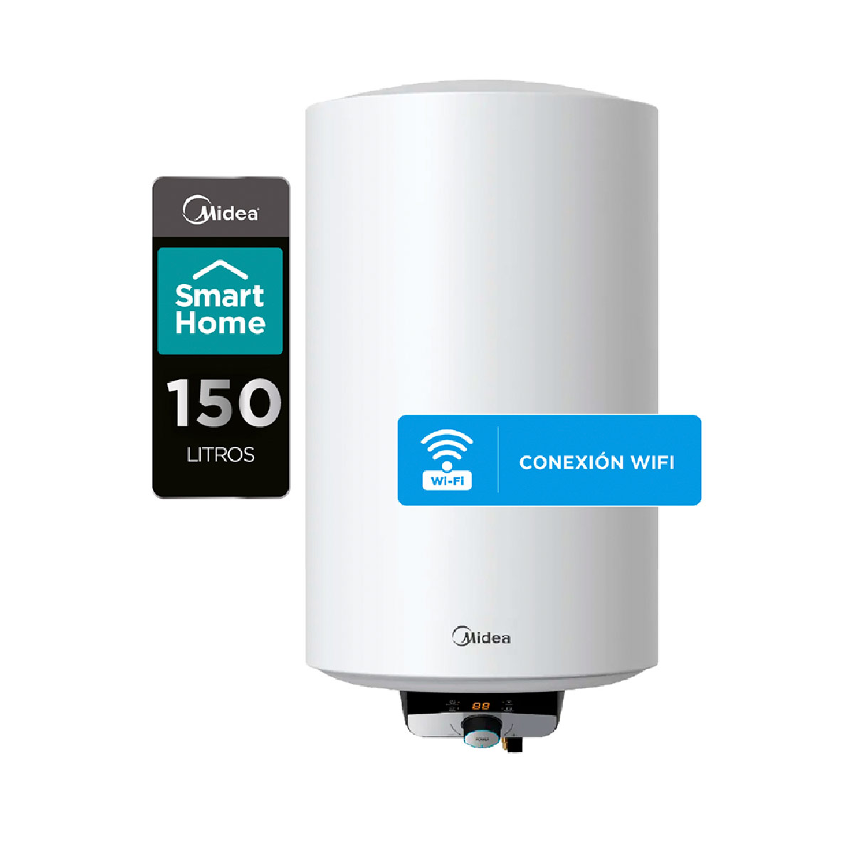 TERMO ELÉCTRICO MIDEA MWH150-20EFG(CL)W 150L - 2