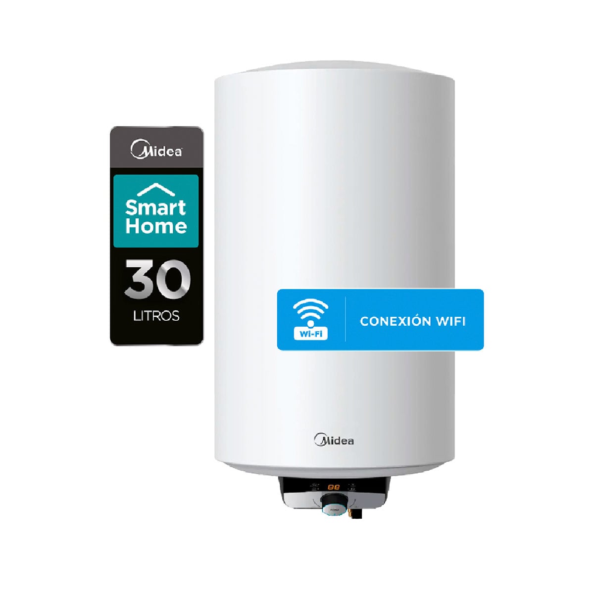 TERMO ELÉCTRICO MIDEA MWH30-15EFG(CL)W 30L - 2