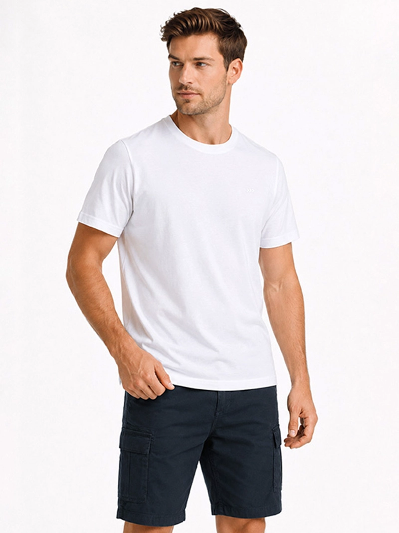POLERA HOMBRE ARROW MANGA CORTA LISA - 1