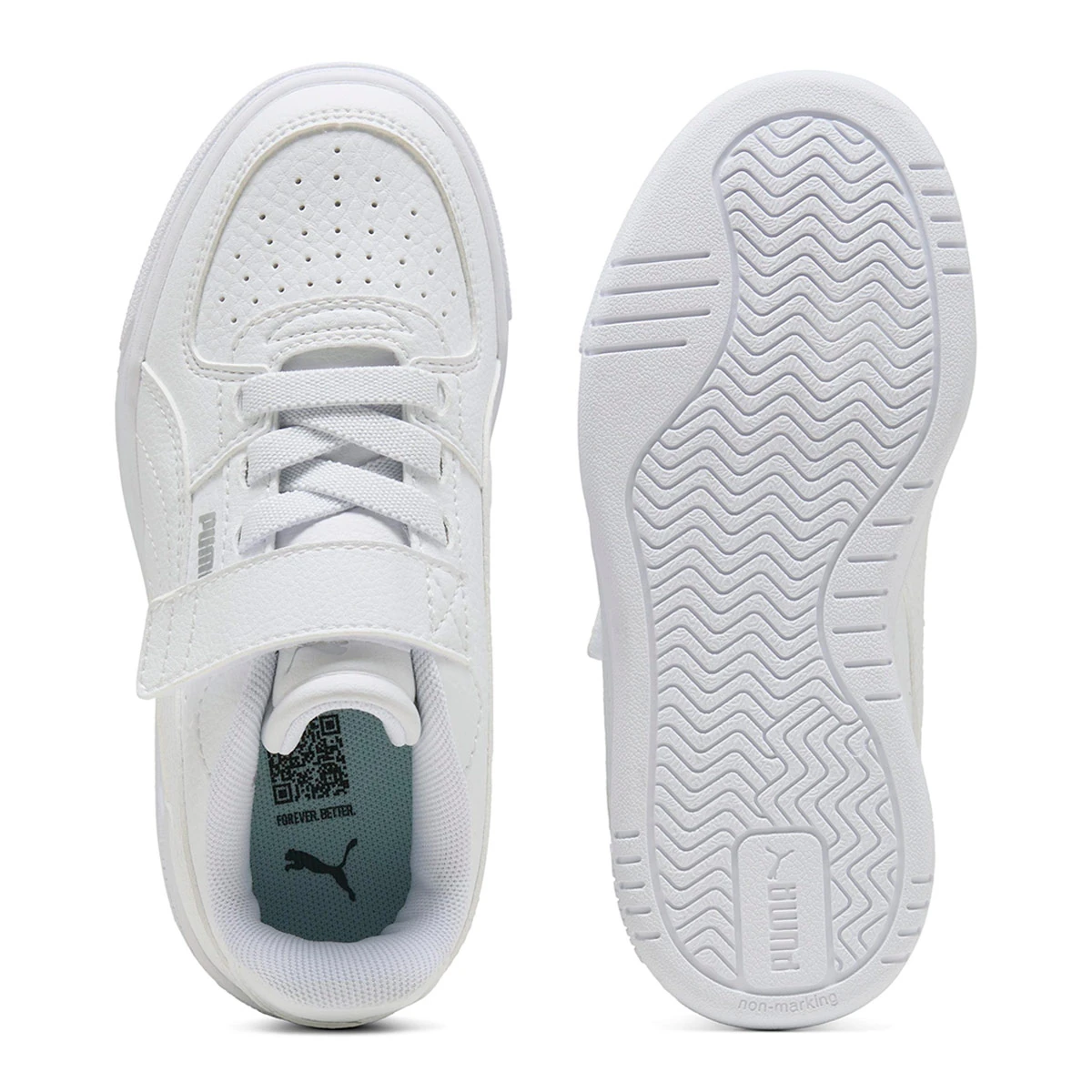 ZAPATILLAS NIÑO PUMA CASUALES BLANCO PUMA CAVEN III AC+ PS CUERO - 3