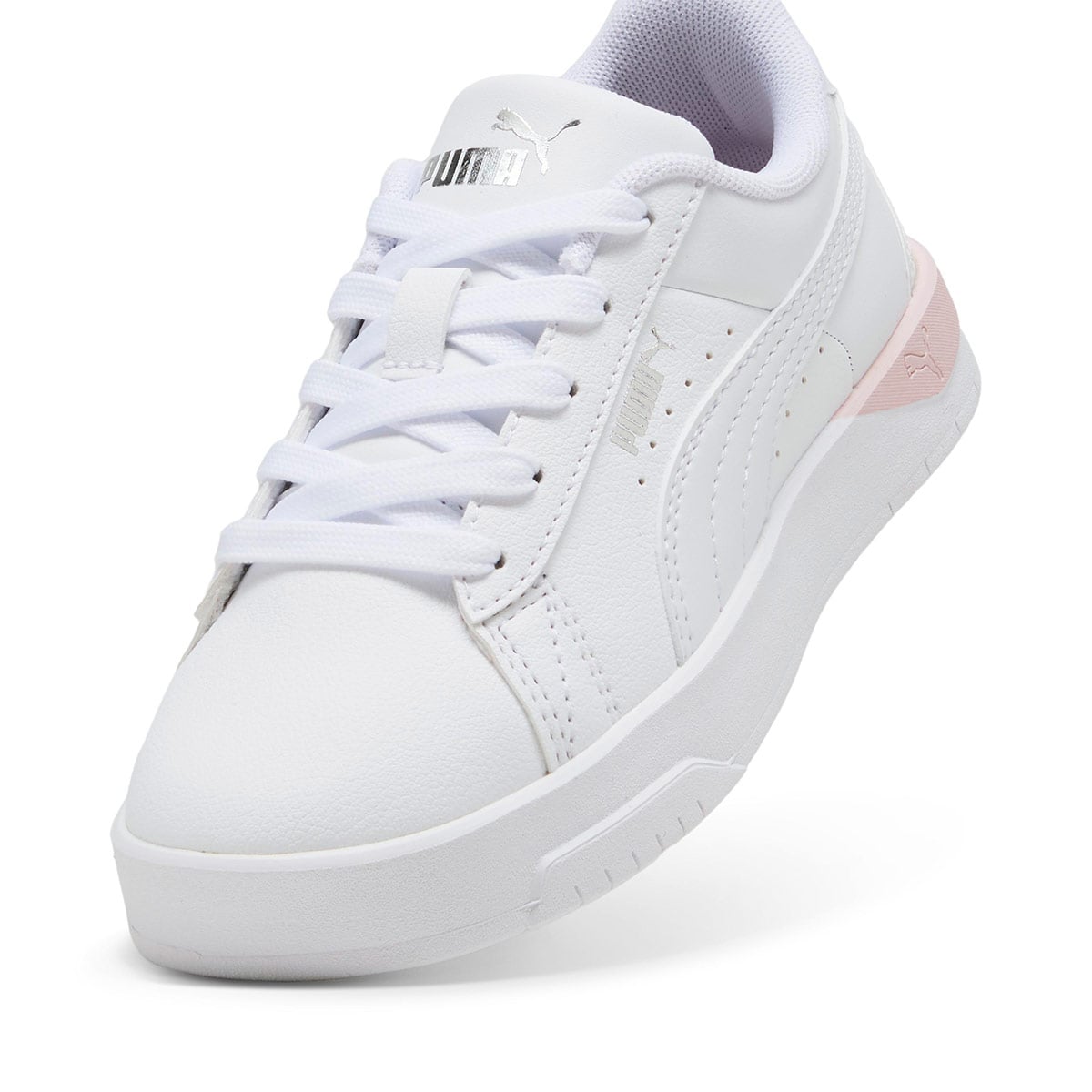 ZAPATILLAS NIÑO PUMA CASUALES BLANCO JADA CLASSIC HOLO 2.0 PS CUERO - 6