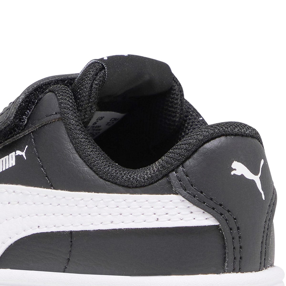 ZAPATILLAS NIÑO PUMA CASUALES NEGRO PUMA RICKIE CLASSIC V INF CUERO - 6