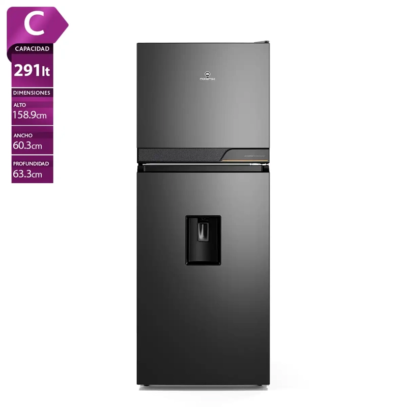REFRIGERADOR TOP FREEZER MADEMSA ALTUS 1300INW 291L NO FROST GRAFITO - 1