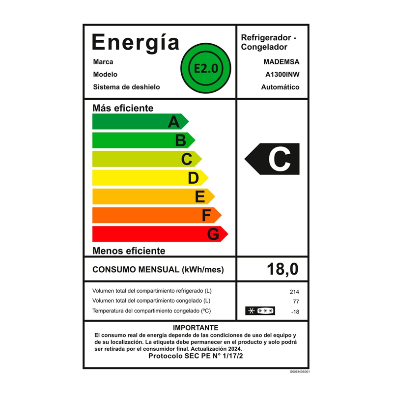 REFRIGERADOR TOP FREEZER MADEMSA ALTUS 1300INW 291L NO FROST GRAFITO - 12
