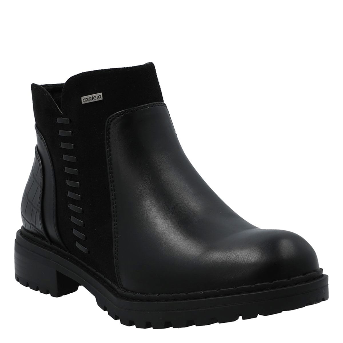 BOTINES MUJER AZALEIA NEGRO LISA 2 - 3