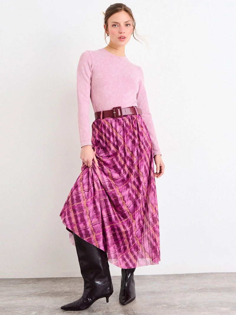 FALDA MUJER IO PRINT LARGA - 1