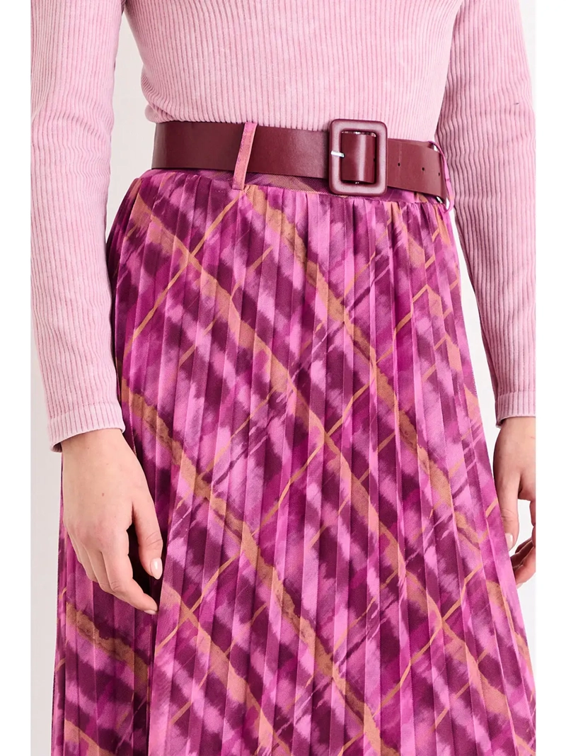 FALDA MUJER IO PRINT LARGA - 5