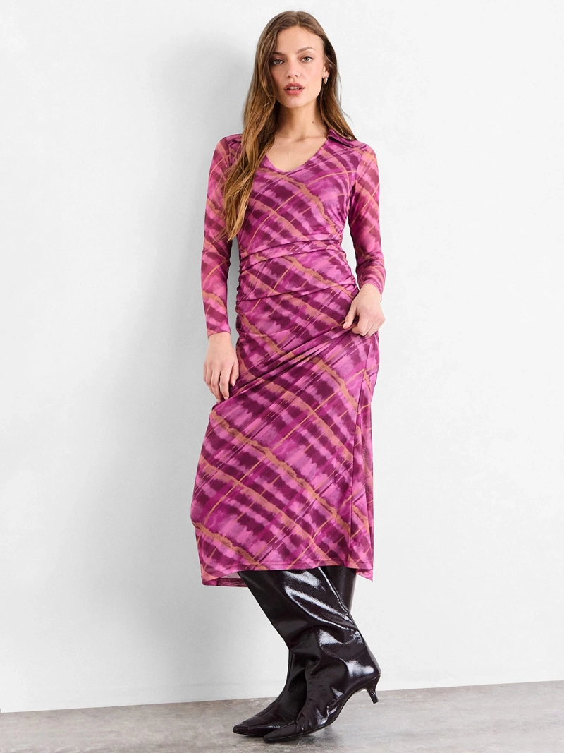 VESTIDO MUJER IO PRINT LARGO - 1
